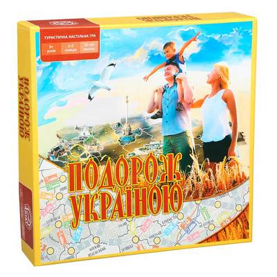 

Настольная игра Arial Путешествие по Украине (4820059910183) (10-414365)