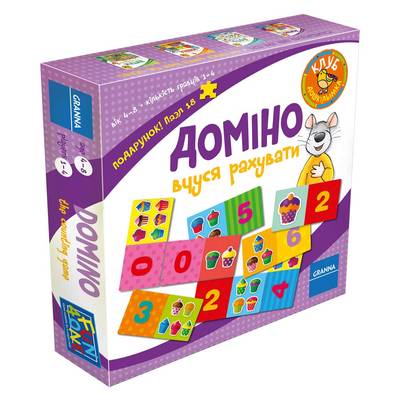 

Настольная игра Домино Учусь считать Granna (82500) (10-516523)