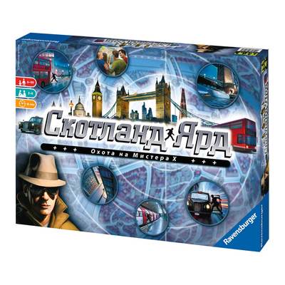 

Настольная игра Ravensburger Скотланд Ярд (26007) (10-552716)