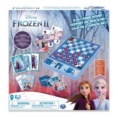 

Набор настольных игр Spin Master Холодное сердце 2 6 шт (SM98478/6053753) (10-550046)