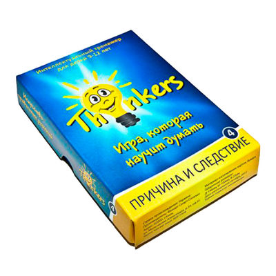 

Интеллектуальная игра Причина и следствие Thinkers На русском (904) (10-387931)