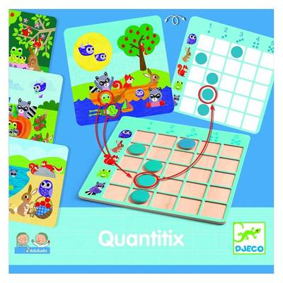 

Настольная игра DJECO Eduludo Quantitix (DJ08358) (10-537886)
