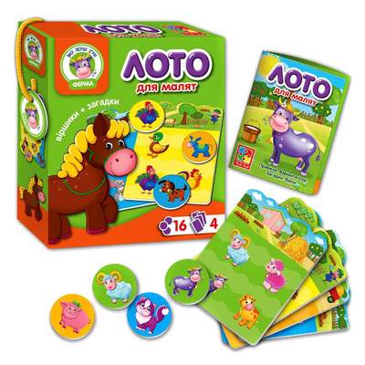 

Лото Ферма Vladi Toys украинская версия (VT2100-03) (10-525231)