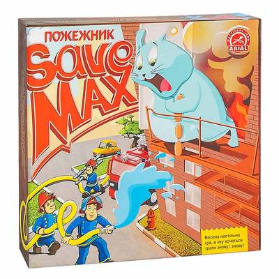 

Настольная игра Arial Спасти Макса Пожарный (4820059911357) (10-540515)