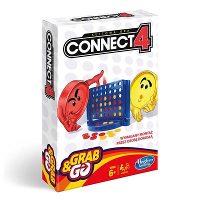 

Настольная игра Hasbro Games Собери четверку! Grab and Go! (В1000) (10-453904)