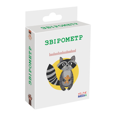 

Настольная игра Selfie media Зверометр на украинском (48009) (10-547708)