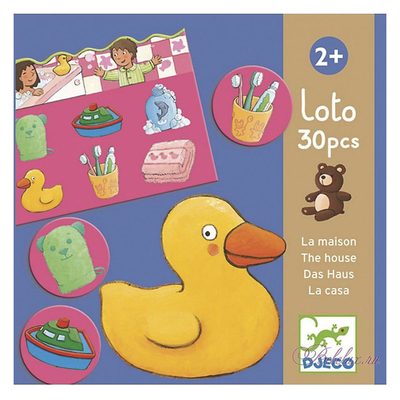 

Детское лото DJECO Дом (DJ08121) (10-337194)