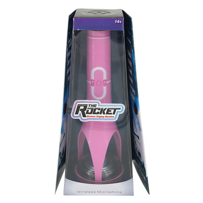 

Микрофон караоке розовый The Rocket (51014) (10-529419)