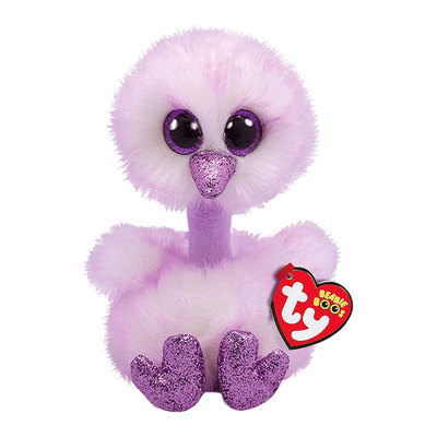 

Мягкая игрушка TY Beanie boos Страус Кения лавандовый 15 см (36329) (10-548234)