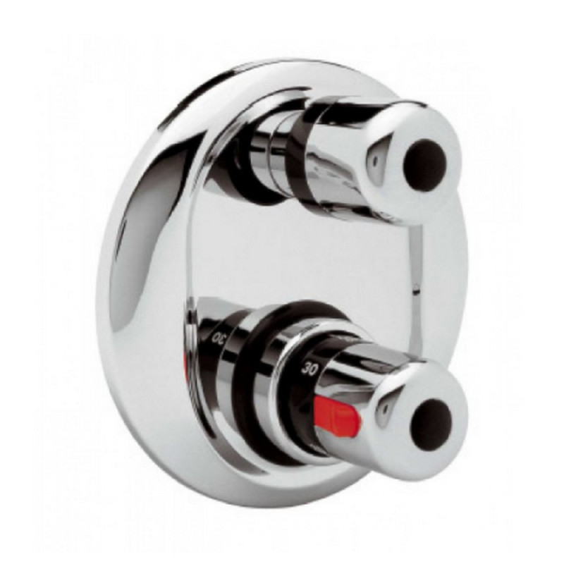 

Смеситель для ванны термостатический Bianchi Termostatici INDTRM2029#CRM скрытого монтажа