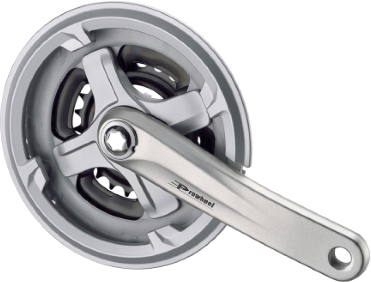 

Шатун Prowheel TA-CM68 42/34/24T-175 мм Серебристый (04409)