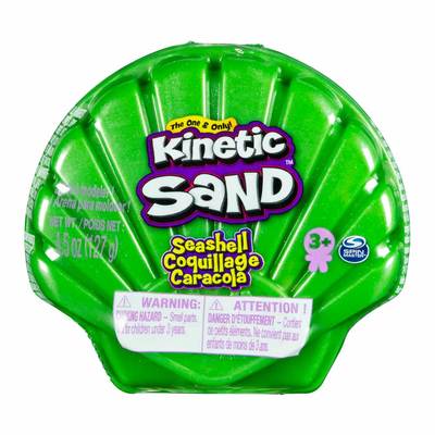 

Кинетический песок Kinetic Sand Зеленая раковина (71482G) (10-552859)