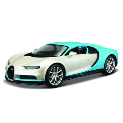 

Машинка игрушечная MAISTO Bugatti Chiron масштаб 1:24 (32509 white/blue) (10-533182)