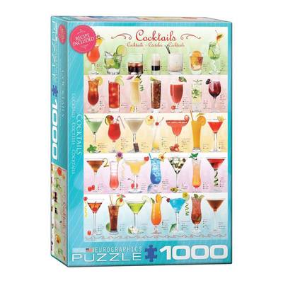 

Пазл Eurographics Коктейли 1000 элементов (6000-0588) (10-414586)
