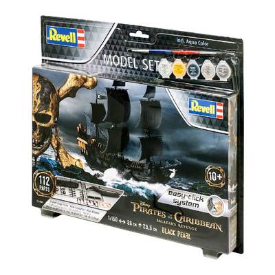 

Набор для моделирования Revell Пиратский корабль Черная жемчужина 1:150 (RVL-65499) (10-546142)