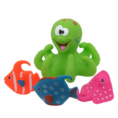 

Набор игрушек для ванной Baby Team Подводный мир ассортимент (9005) (10-349340)