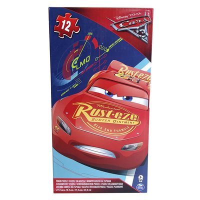 

Пазл резиновый Тачки 3 Spin Master 12 частей 28 х 30 (10-523519)