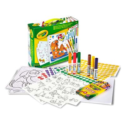 

Набор картинок с наклейками Crayola (04-6801) (10-517093)