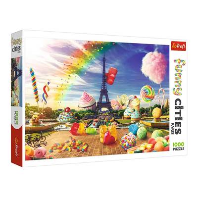 

Пазлы Trefl Funny Cities Волшебный Париж 1000 элементов (10597) (10-553621)
