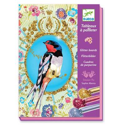 

Набор для рисования блестками DJECO Птицы с блестками (DJ09501) (10-444424)