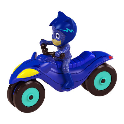 

Машинка PJ Masks Герои в масках Кетбой со скутером на Луне металлическая (3141011) (10-545791)