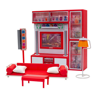 

Кукольная мебель Qun Feng Toys Современная комната красная с эффектами (26230) (10-552694)