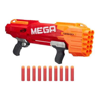 

Бластер игрушечный Nerf Mega TwinShock (B9894) (10-540520)