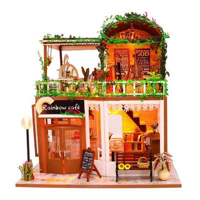 

Интерьерный 3D конструктор Masslinna DIY Rainbow cafe (4820176254924) (10-550868)