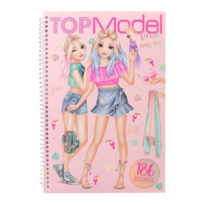 

Раскраска Top model Одень меня Тропики с наклейками (0410576) (10-544831)