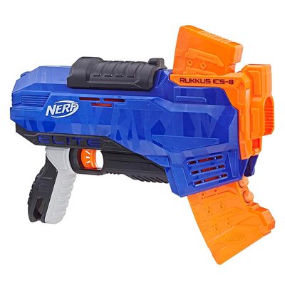 

Игрушечный бластер Nerf Elite Rukkus ICS 8 (E2654) (10-542045)