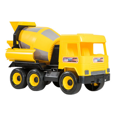 

Машинка Tigres Middle truck Бетономешалка желтая в коробке (39493) (10-526927)