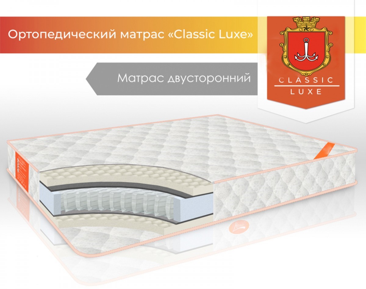 

Матрас ТМ TAG "Classic" двухсторонний чехол Жаккард размер 80*190 см