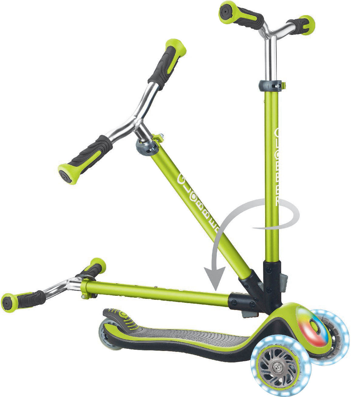 

Самокат GLOBBER ELITE PRIME LIGHTS зеленый ( 4990 )