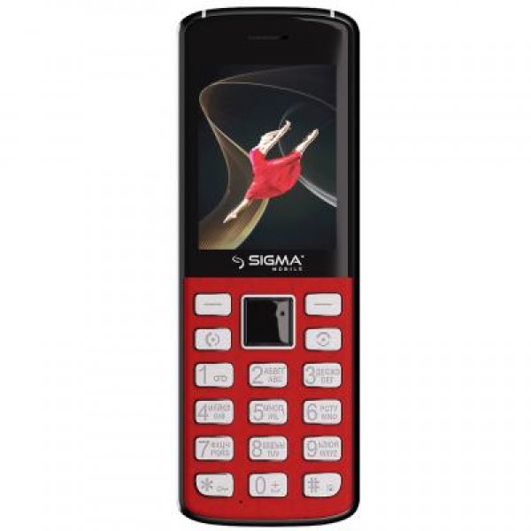

Мобильный телефон Sigma X-style 24 Onyx Red
