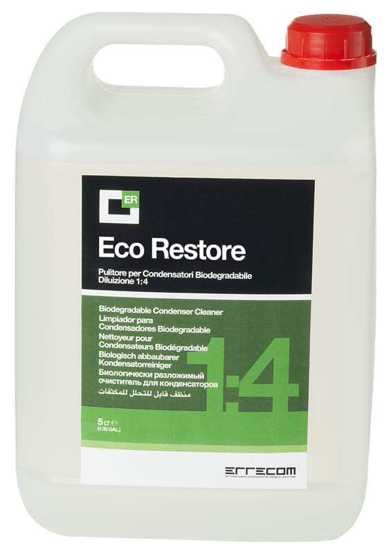 

Очиститель для конденсаторов биологически разложимый Errecom Eco Restore AB1072.P.01