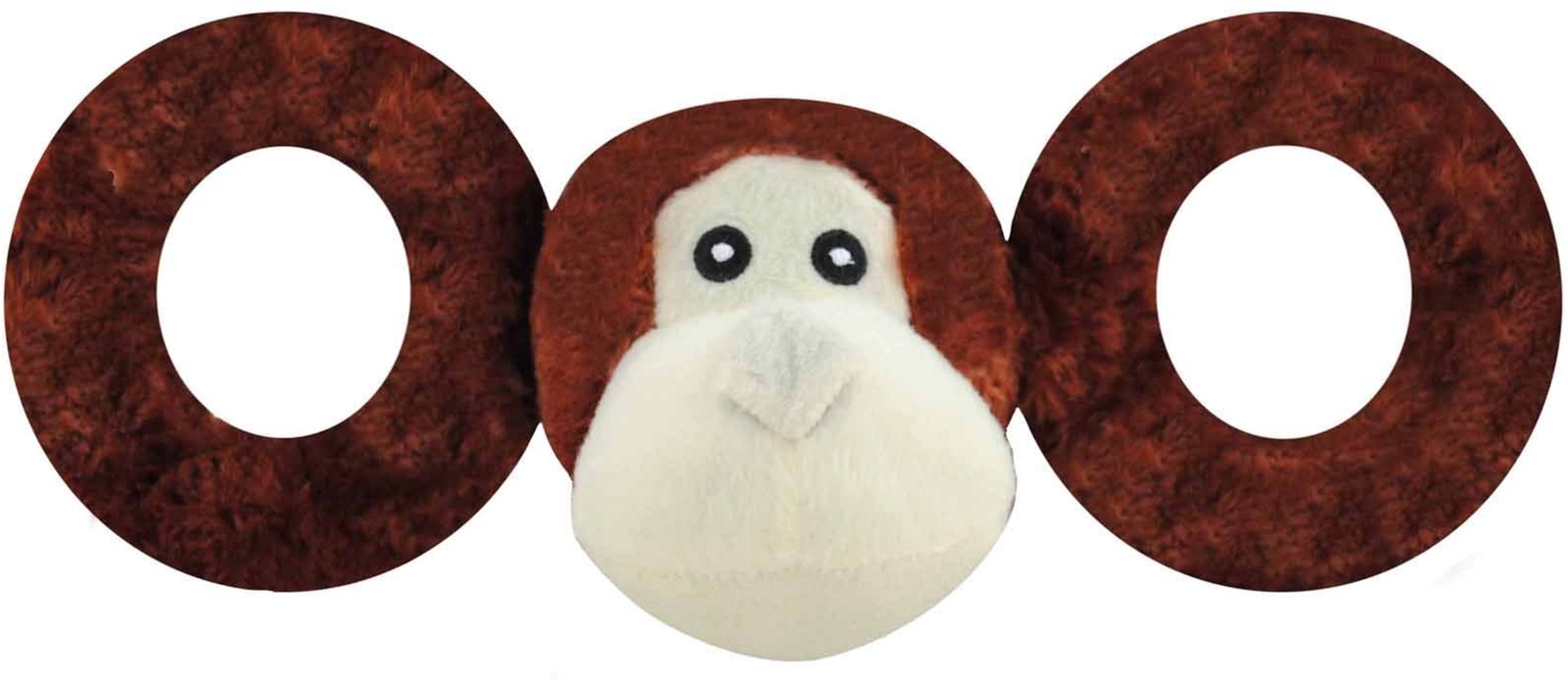 

Игрушки для собак Jolly Pets пищалка Джолли Таг-а-Рис 8х25х9.5 см Коричневая