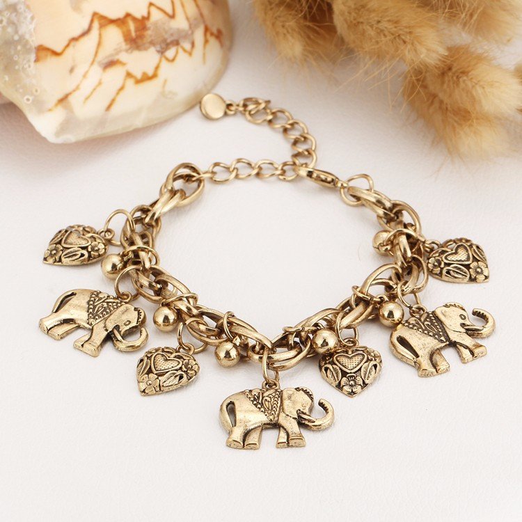 

Женский браслет Primo Pulseira Gold Elephant Primo золотой