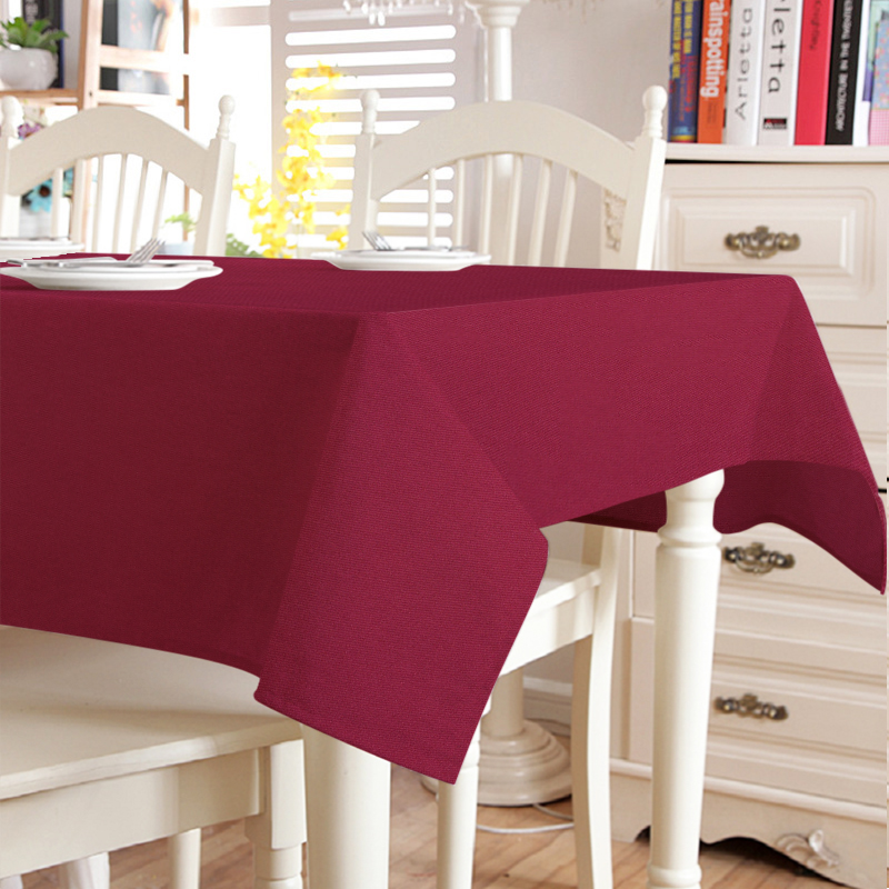 

Скатерть Time Textile Kanzas Wine Бордовый TT129325 140x240