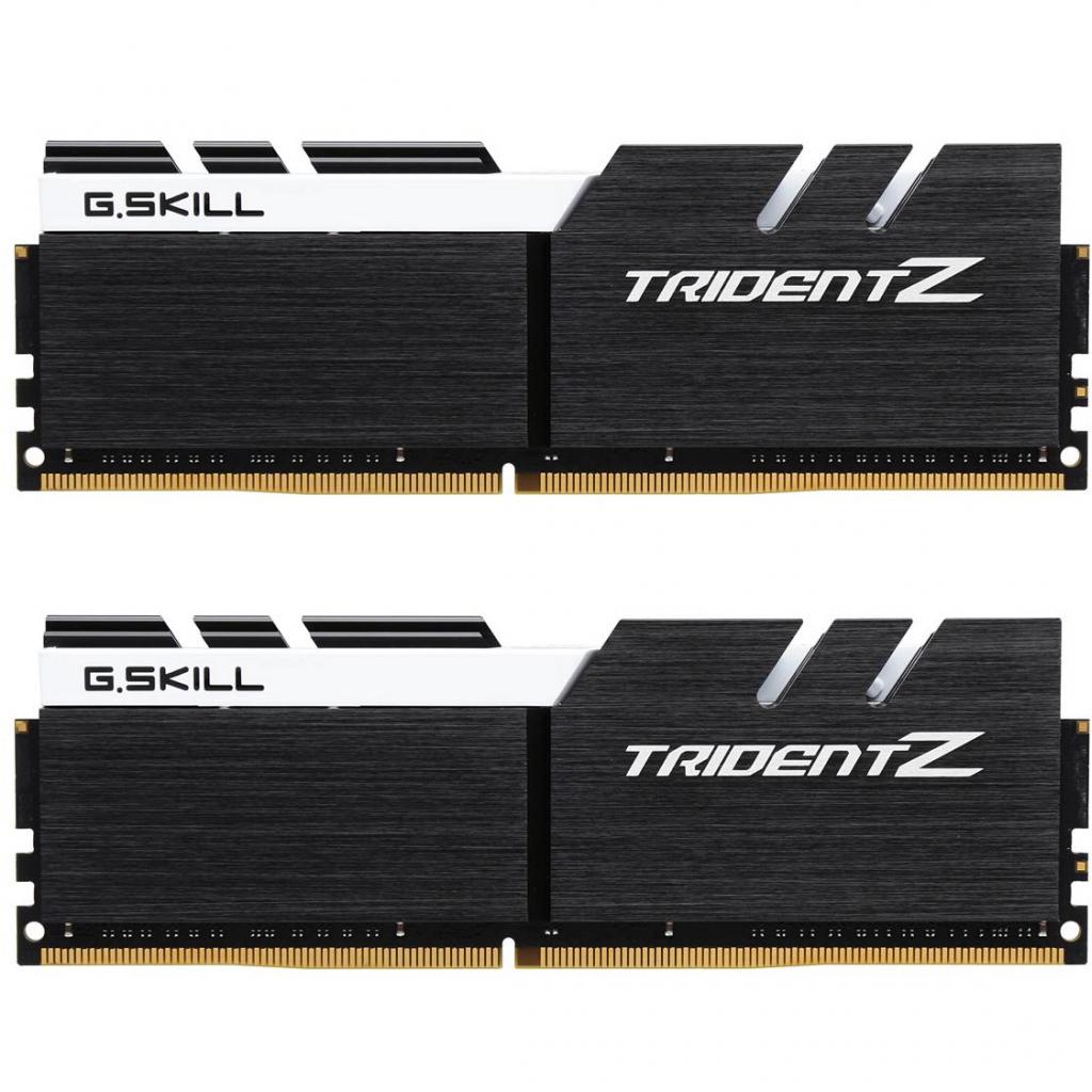 

Оперативная память DDR4 16GB (2x8GB) 3200 MHz Trident Z Black H/White G.Skill (F4-3200C16D-16GTZKW)