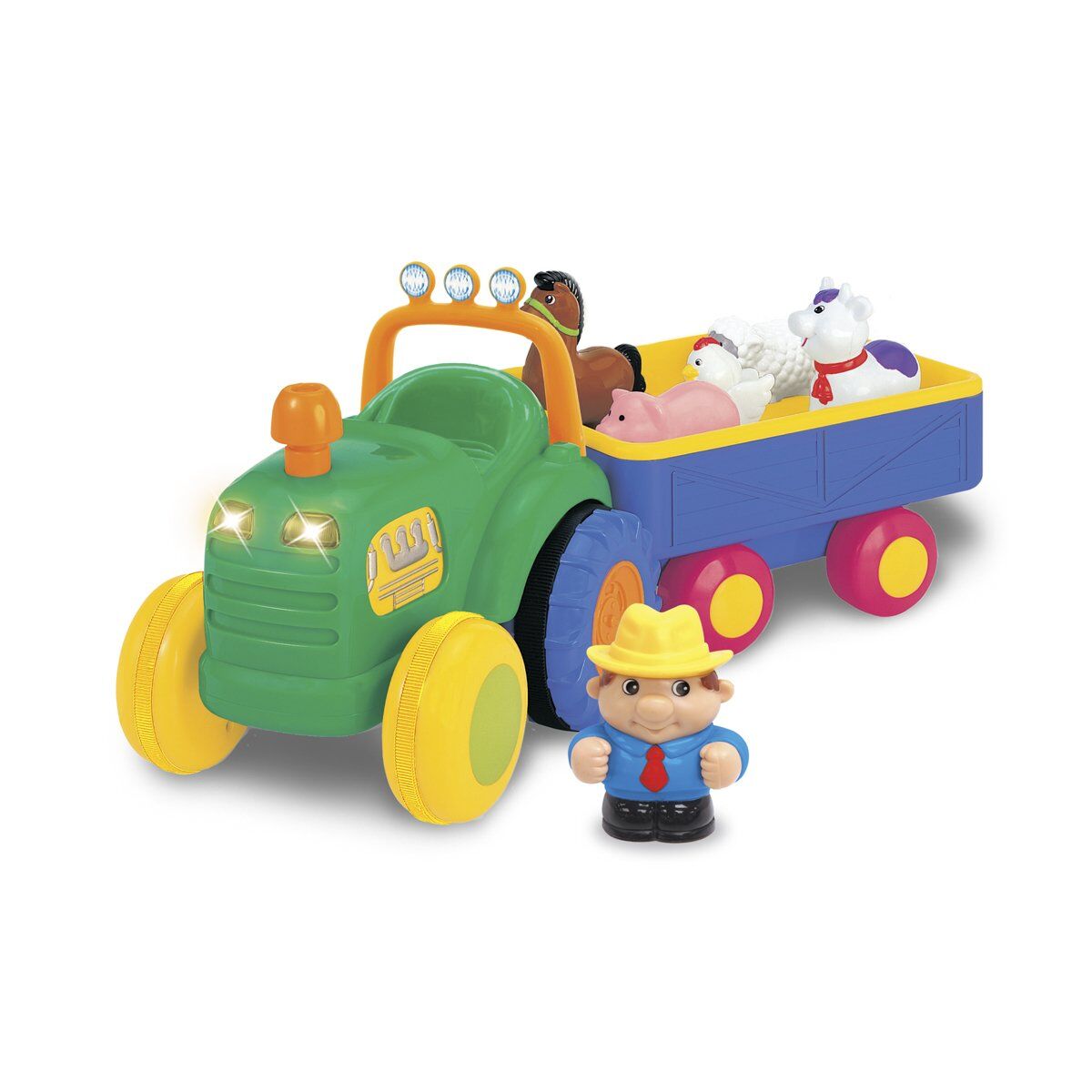 

Игровой набор Kiddieland Трактор фермера (русский) 49726