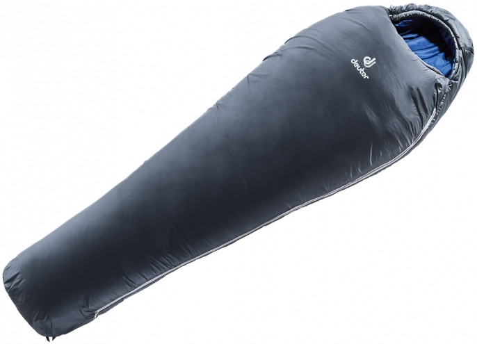 

Спальный мешок Deuter Orbit +5° L granite-steel Zip right (3701118 4330 0)