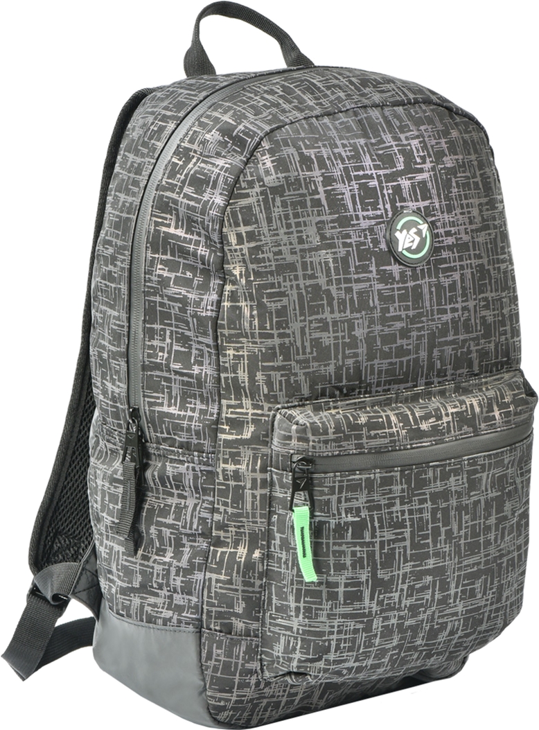 

Рюкзак молодежный YES R-02 Agent Reflective мужской 0.38 кг 32x47x14 см 21 л Серый (558582)