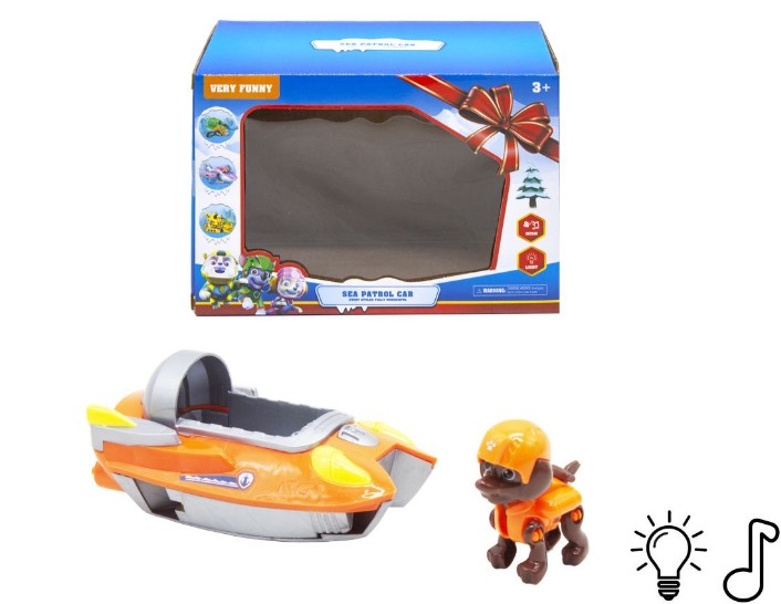 

Инерционная машинка YG Toys Щенячий патруль Зума световые эффекты (Т426)