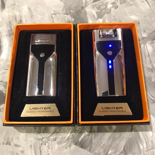 

Зажигалка Usb 2-Й Импульс 41387 Серебро + Уровень Заряда