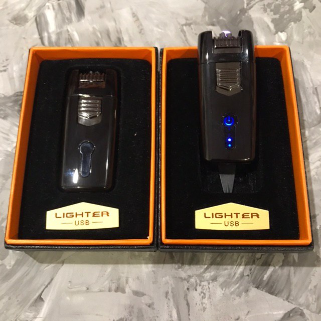 

Зажигалка Usb 2-Й Импульс 41352 Черный + Уровень Заряда