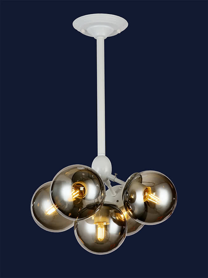 

Люстра Levistella 756Pl385-5 Wh+Bk