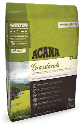 

Корм беззерновой Acana GRASSLANDS CAT для котов всех пород 5.4 кг