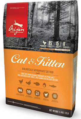 

Корм беззерновой ORIJEN CAT&KITTEN для котов всех пород 5.4 кг