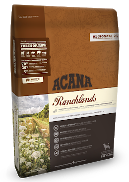 

Корм беззерновой Acana RANCHLANDS DOG для собак всех пород 2.0 кг