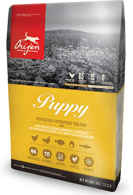 

Корм беззерновой ORIJEN Puppy для щенков всех пород 6.0 кг